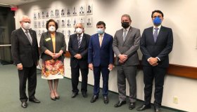 Lideranças do MP reúnem-se com presidente da comissão especial e relator da PEC 5